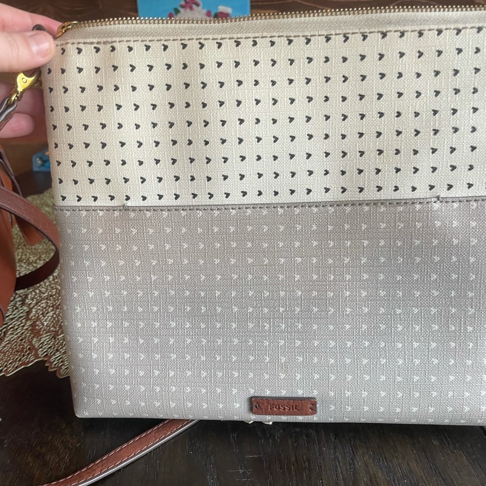 Fossil Bag And Matching Wallet - image 1